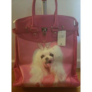 Rollies USA Pink w/ dog Rolling 14-inch Laptop